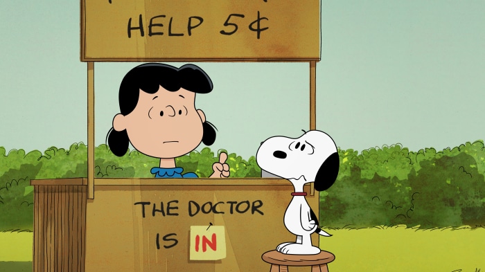 Lucy and Snoopy from The Snoopy Show