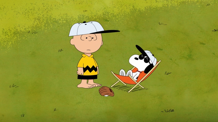 Snoopy and Charlie Brown from The Snoopy Show