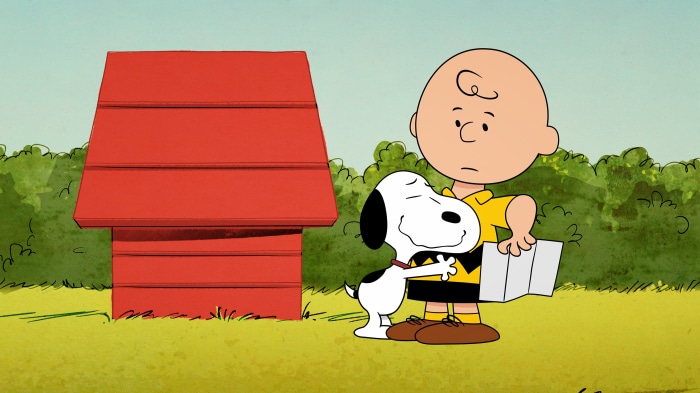 Snoopy and Charlie Brown from The Snoopy Show