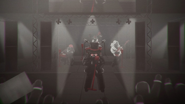 Mind Wrap band performing on stage