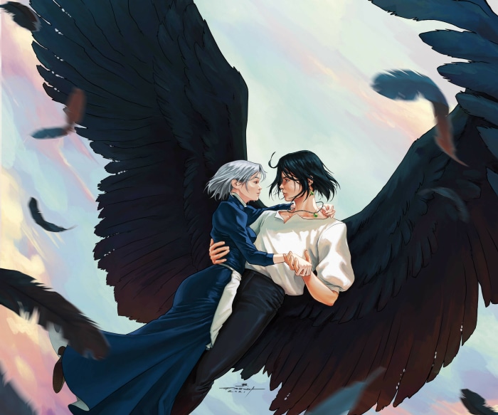 Sophie and Howl from Howl's Moving Castle