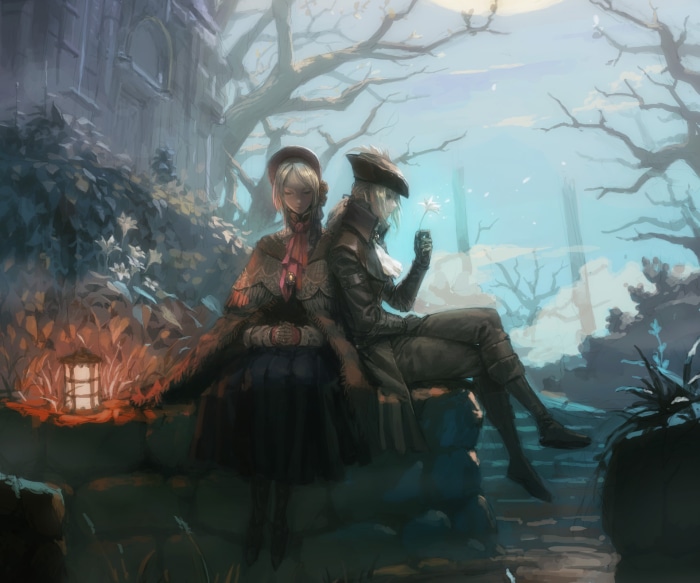 Plain Doll and Lady Maria from Bloodborne