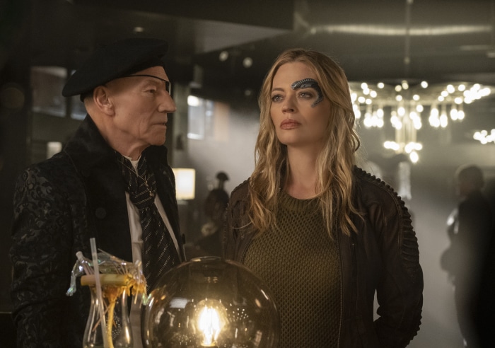 Jean-Luc Picard and Seven of Nine from Star Trek: Picard