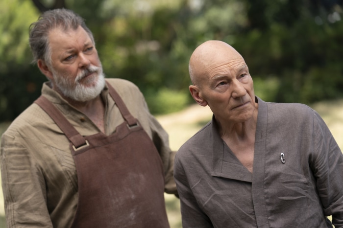 William Riker and Jean-Luc Picard from Star Trek: Picard