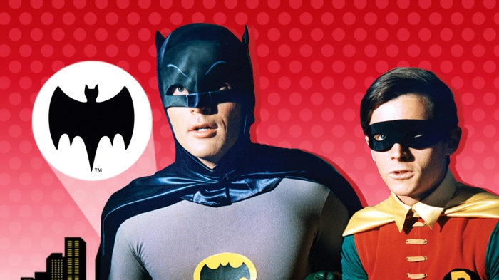 Batman and Robin from the 1960s TV series