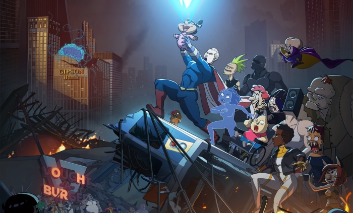 The Boys Presents: Diabolical characters in a destroyed city