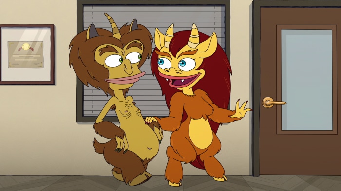 Connie and Jay from Big Mouth