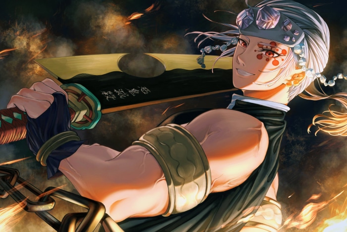 Tengen Uzui from Demon Slayer: Kimetsu No Yaiba