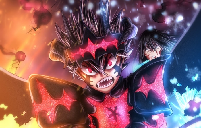 Asta in Demon Form from Black Clover
