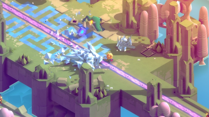 Tunic: Ice Dragon and Fox Character