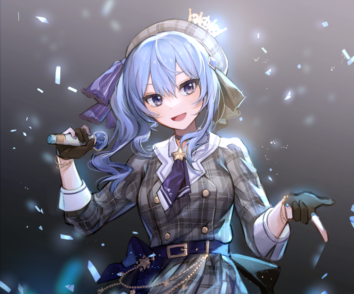 Hoshimachi Suisei from Hololive singing