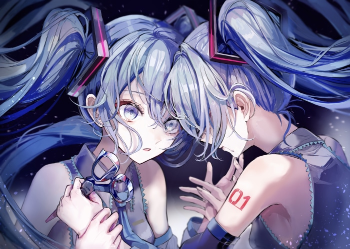 Hatsune Miku from Vocaloid 4K