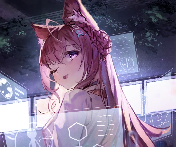 Hakui Koyori from Hololive