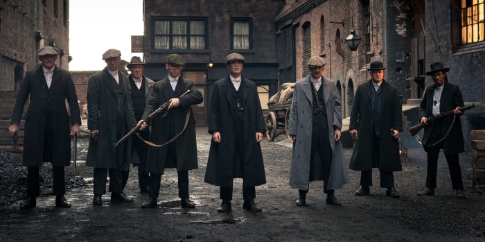 Peaky Blinders Group in Period Attire