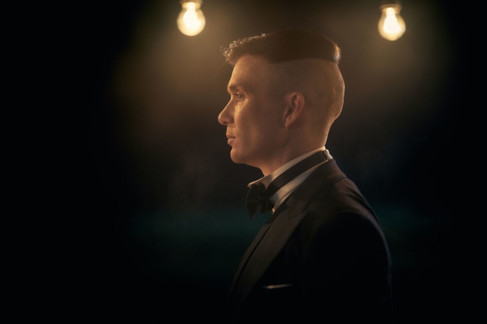 Thomas Shelby from Peaky Blinders in a suit