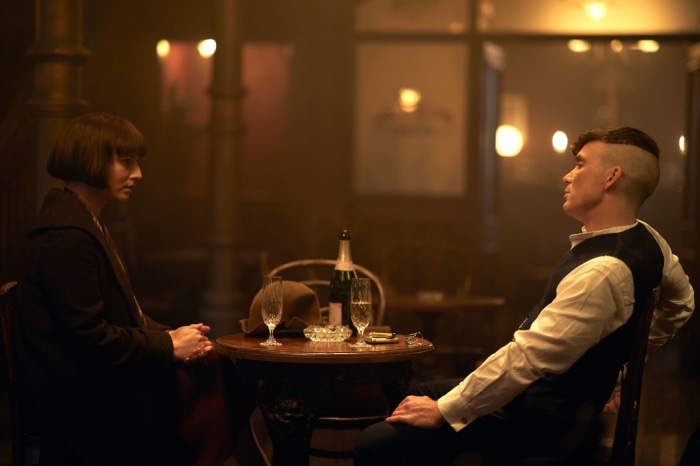 Thomas Shelby and Lizzie Stark from Peaky Blinders