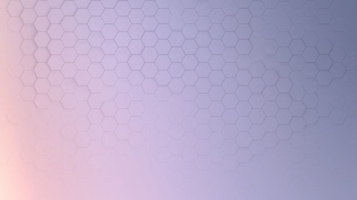 Abstract Hexagon Pattern with Gradient