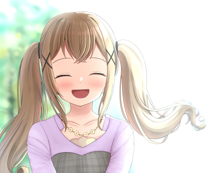 Arisa Ichigaya from BanG Dream! smiling