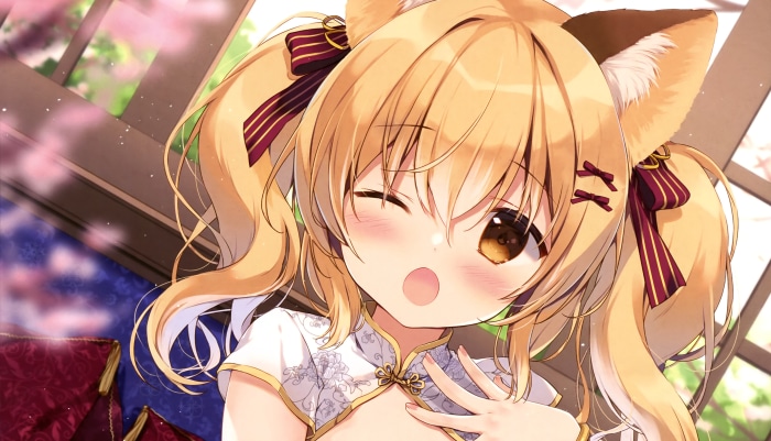 Girl with Animal Ears 4K