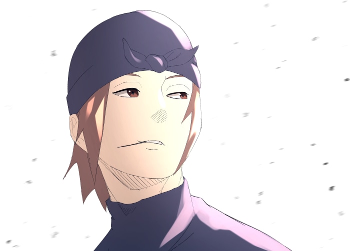 Genma Shiranui from Naruto