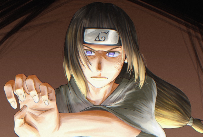 Neji Hyūga from Naruto