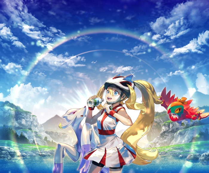 Korrina with Mienshao and Hawlucha from Pokemon X and Y 4K