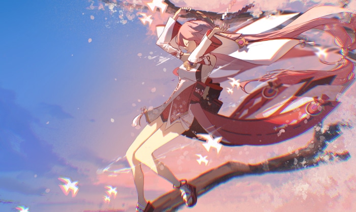 Yae Miko from Genshin Impact 4K