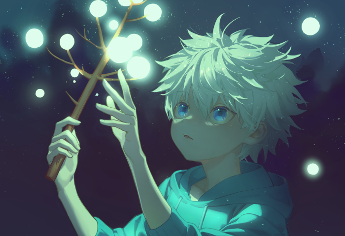 Killua Zoldyck from Hunter X Hunter Anime Art