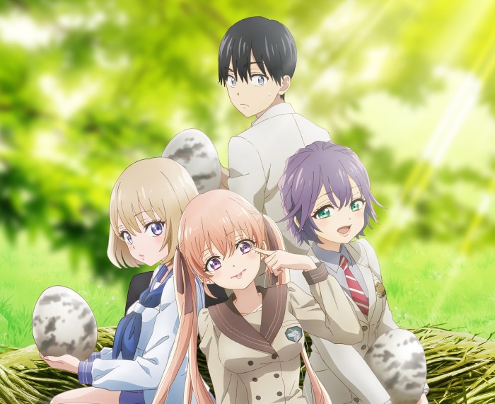 A Couple Of Cuckoos Anime Characters Group