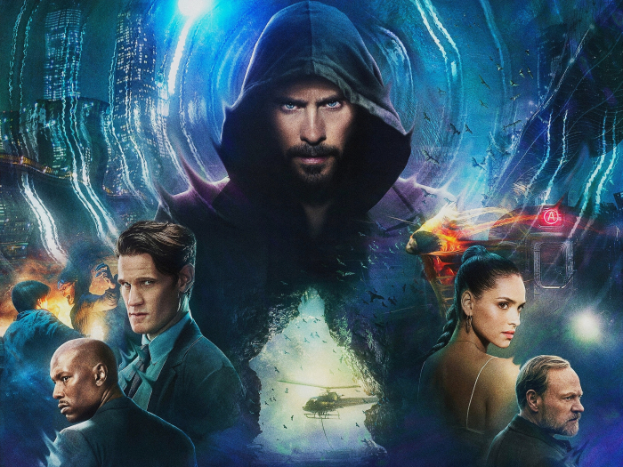 Morbius Poster with Jared Leto, Matt Smith, Adria Arjona, Tyrese Gibson, Jared Harris