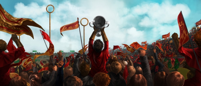 Gryffindor Quidditch Cup Celebration