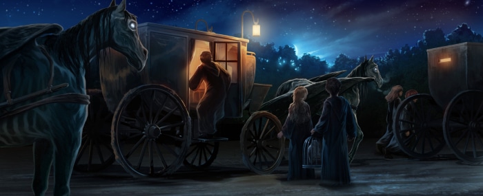 The Horseless Carriages by Atomhawk, Harry Potter characters