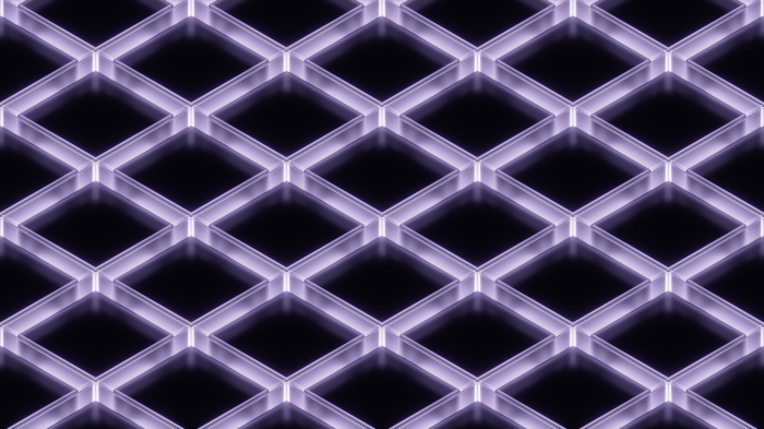 Purple Diamond Grid Pattern