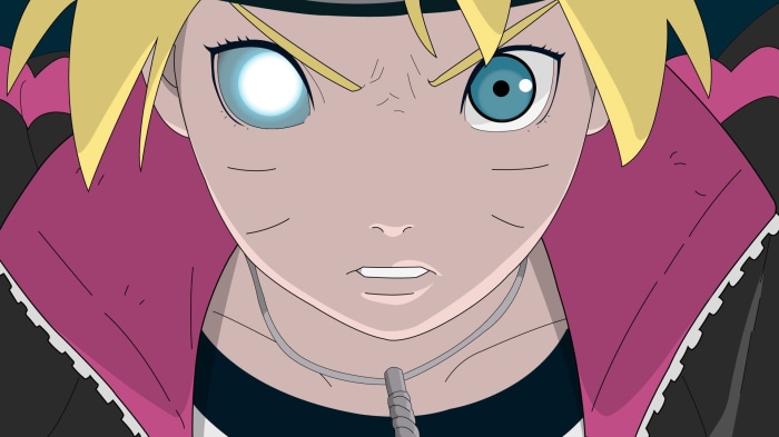 Boruto Uzumaki with Activated Jōgan Eye