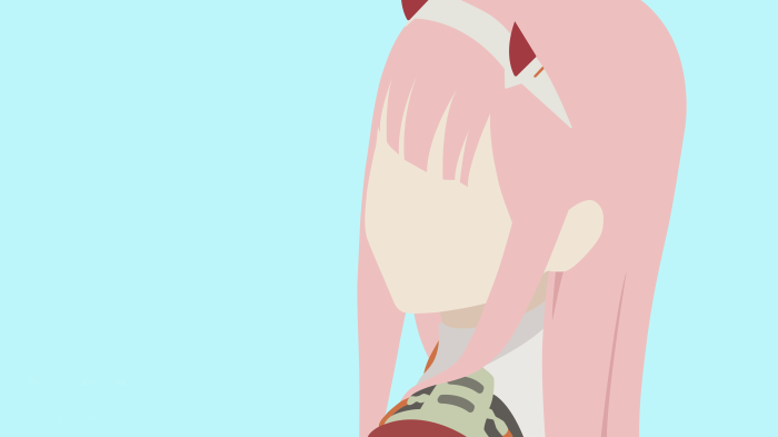 Zero Two from Darling in the FranXX 4K
