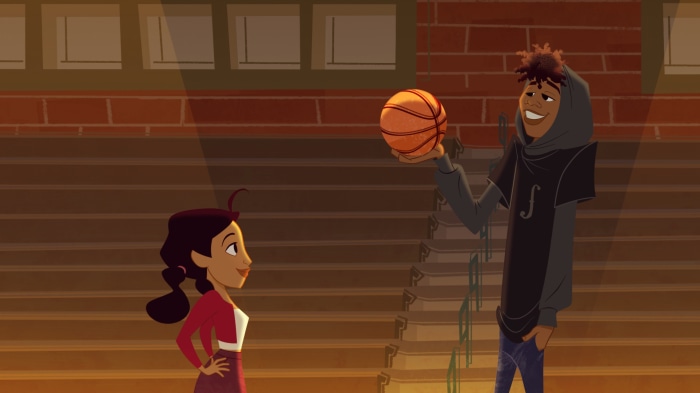 Penny Proud and Michael from The Proud Family: Louder And Prouder