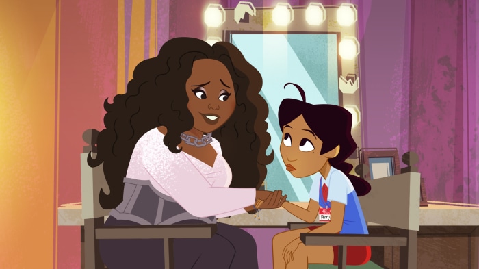 Penny Proud and Trudy Proud from The Proud Family
