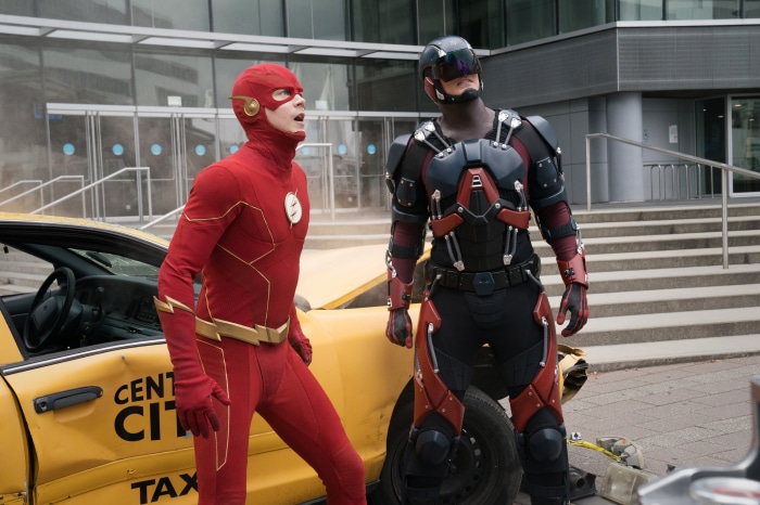 The Flash and Atom from The Flash (2014)