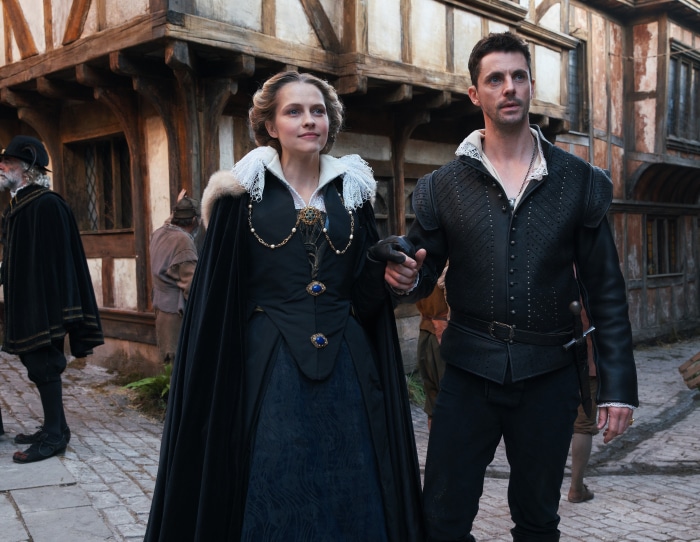 Matthew Goode and Teresa Palmer from A Discovery Of Witches 4K