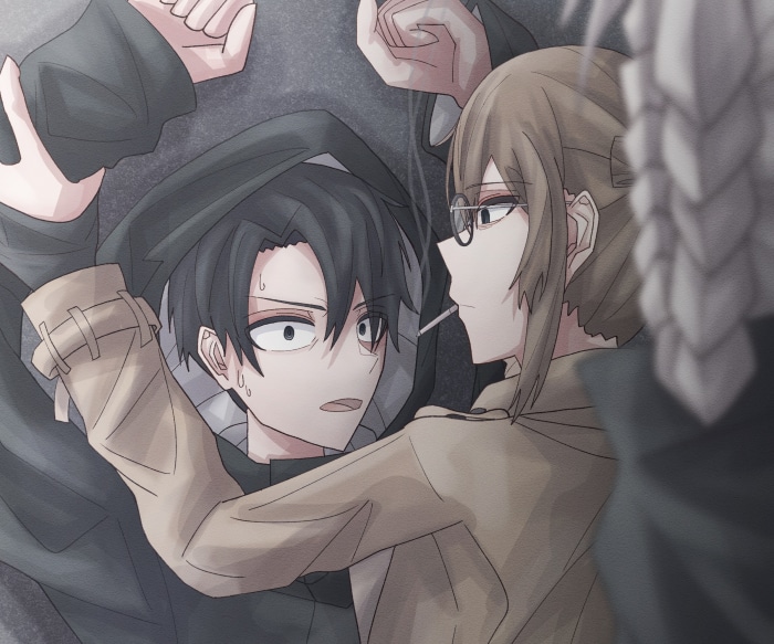 Kou Yamori and Anko Uguisu from Call of the Night