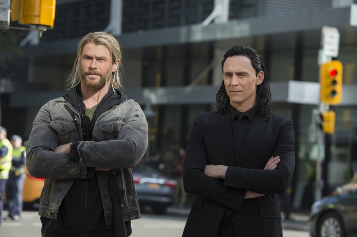 Thor and Loki from Marvel Comics