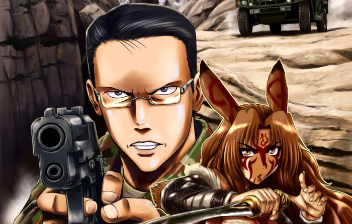 Akira Yanagida and Delilah from GATE