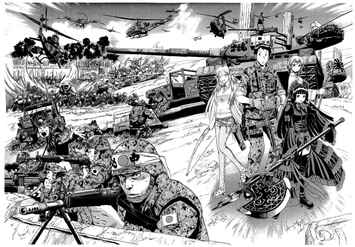 GATE: Thus the JSDF Fought There 4K
