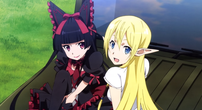 Tuka Luna Marceau and Rory Mercury from GATE