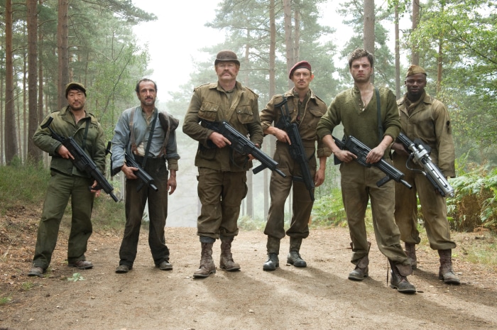 The Howling Commandos with Bucky Barnes