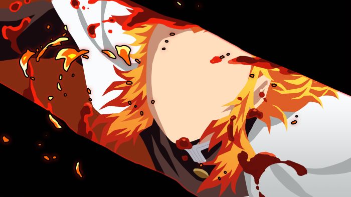 Kyojuro Rengoku from Demon Slayer: Kimetsu No Yaiba 4K