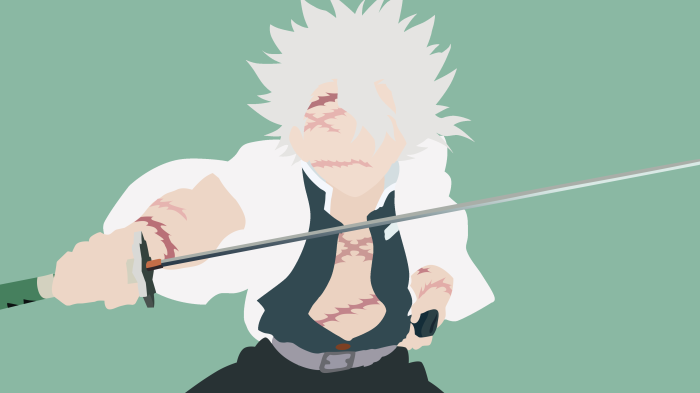 Sanemi Shinazugawa from Demon Slayer: Kimetsu No Yaiba 4K