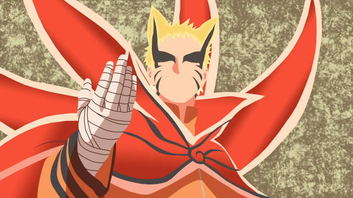 Naruto Uzumaki in Baryon Mode from Boruto 4K
