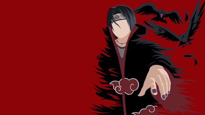 Itachi Uchiha from Naruto 4K