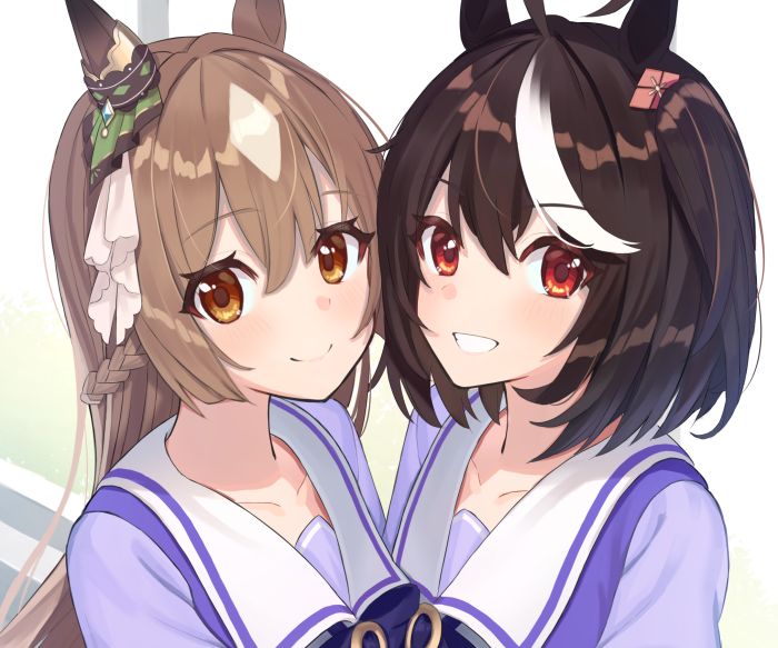 Kitasan Black and Satono Diamond from Uma Musume: Pretty Derby